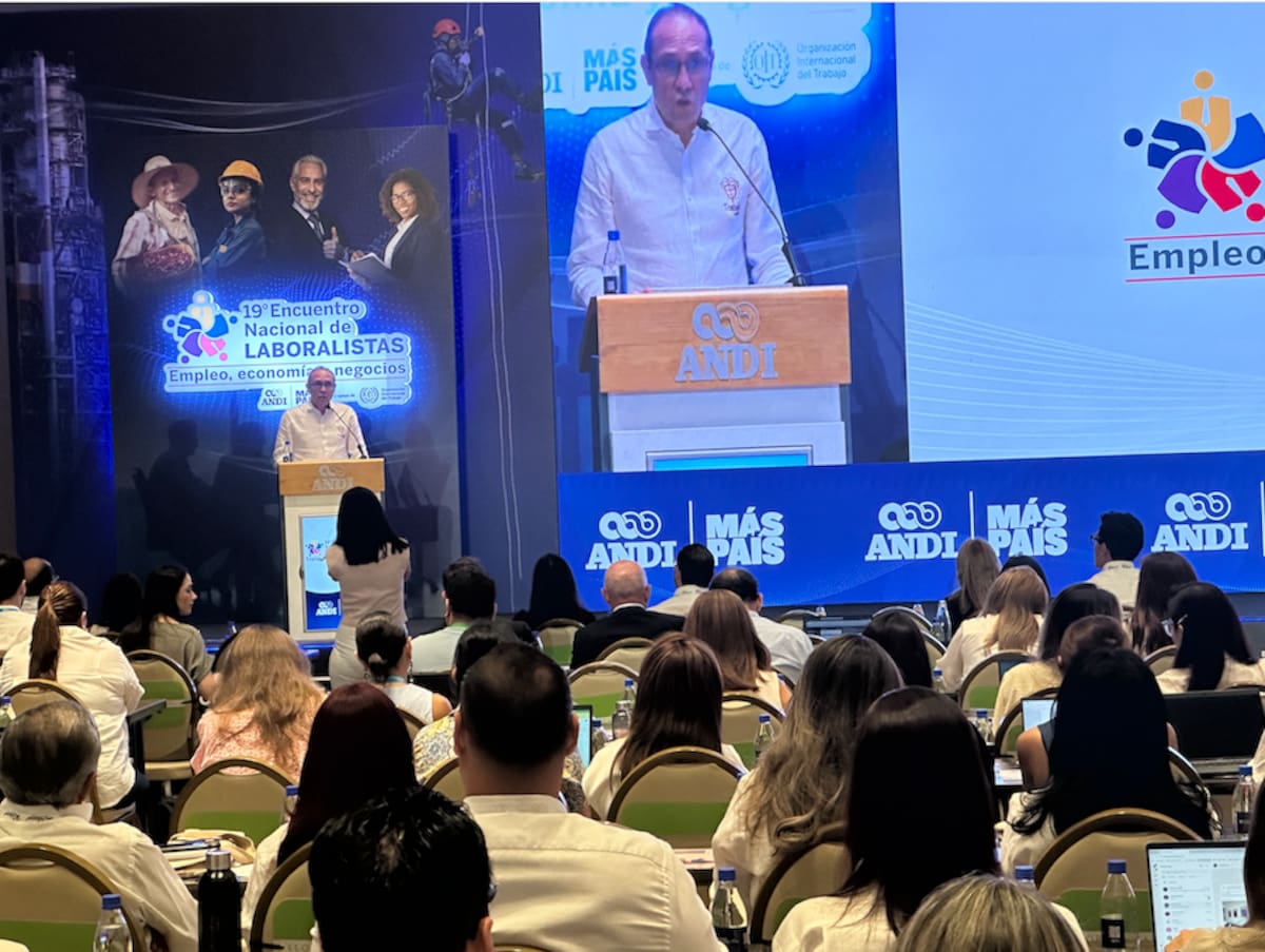 Antonio Sanguino Páez, ministro del Trabajo, estuvo en la inauguración del 19° Encuentro Nacional de Laboralistas de la ANDI que se celebra en el Hotel Marriot de Barranquilla.//El Universal.