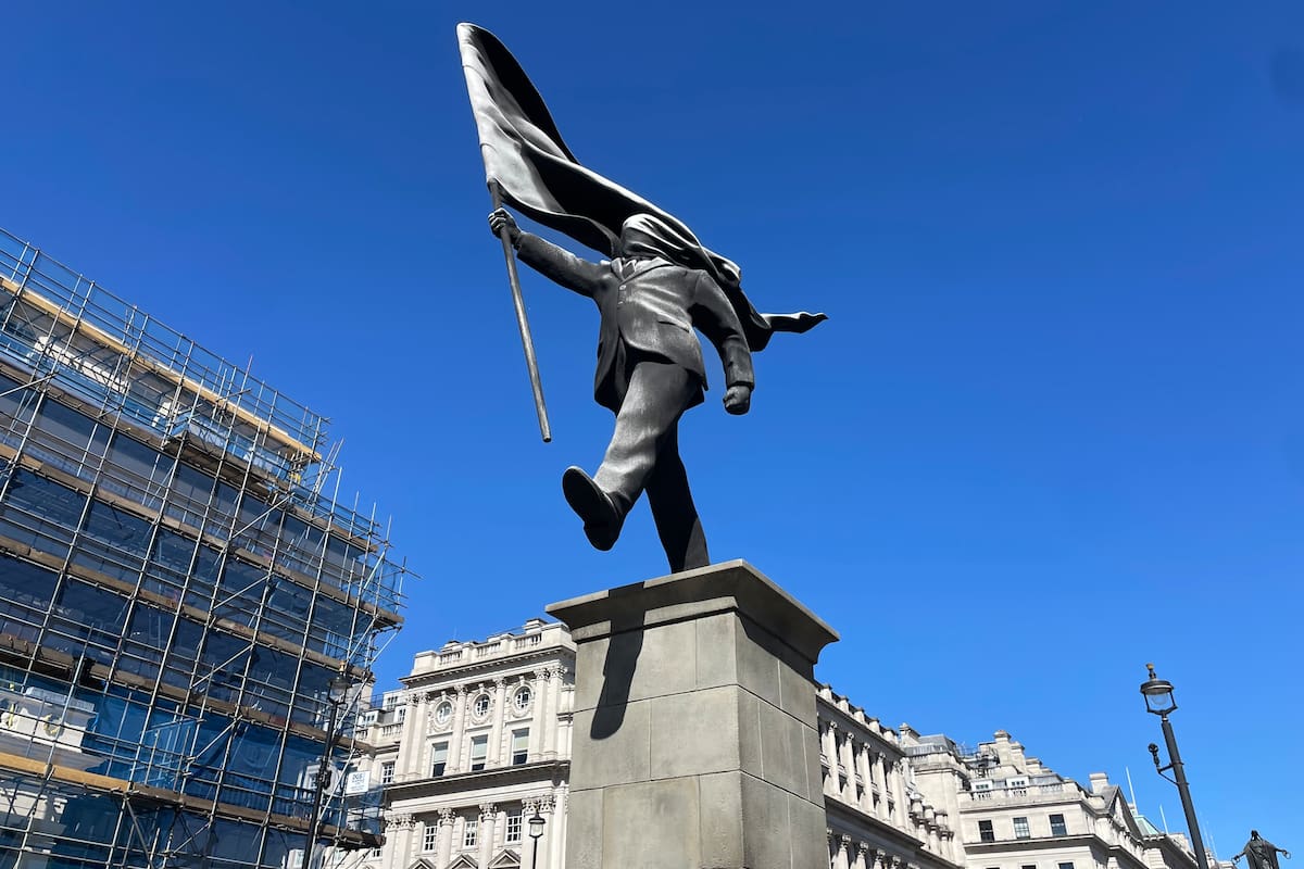 Banksy confirmó su autoría. // Foto: EFE/Luis Campello