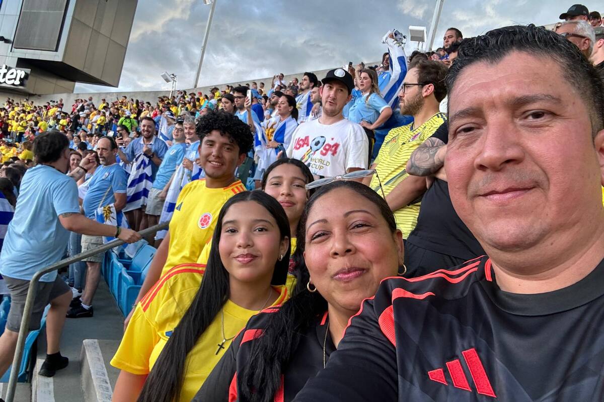 Copa América: Familia cartagenera de Charlotte con el orgullo colombiano en lo más alto