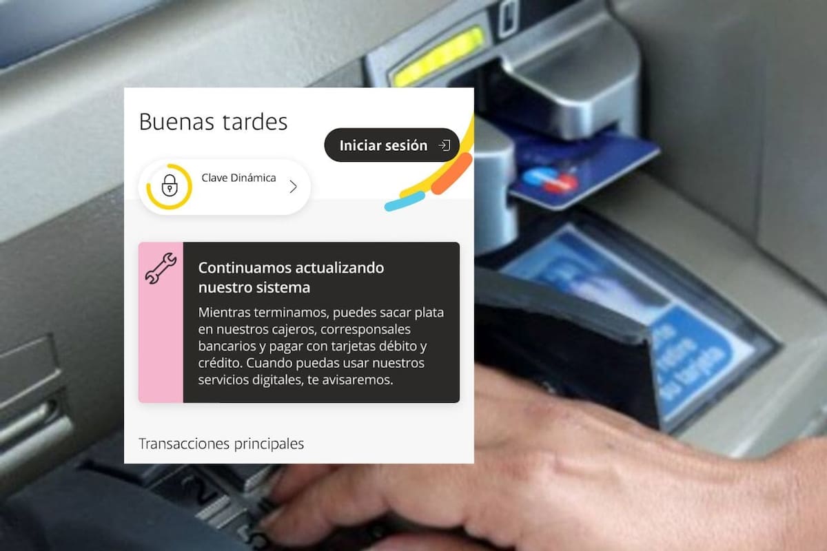 App de Bancolombia: hay mantenimientos, pero así puedes sacar la plata