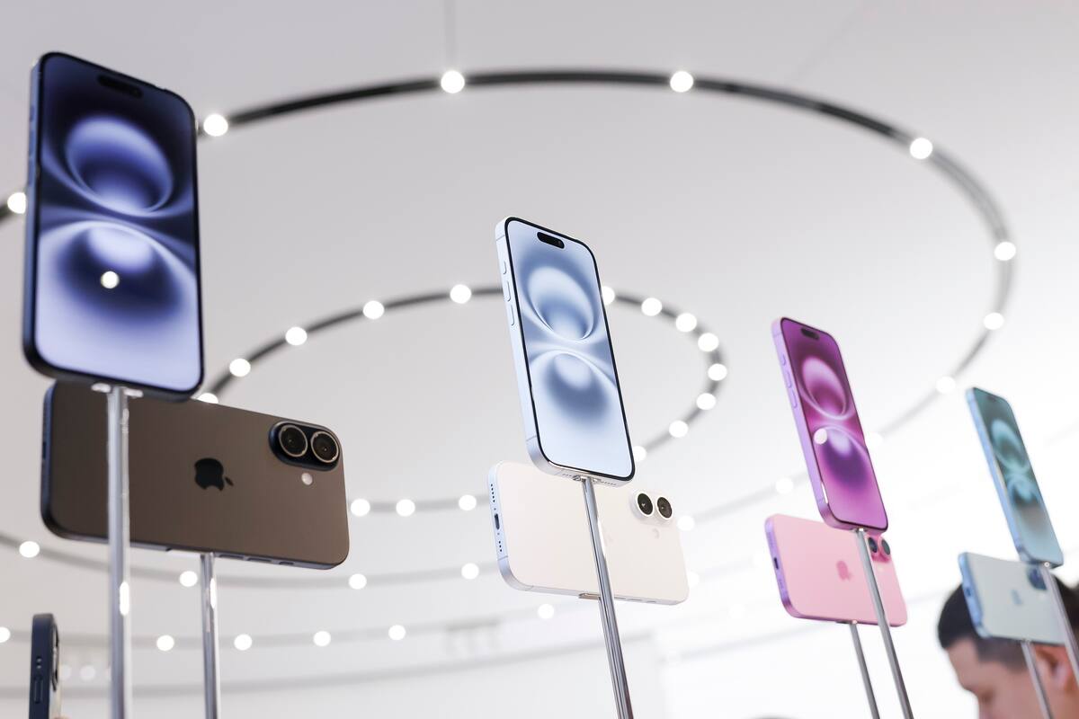 Apple anunció el nuevo iPhone 16. // EFE