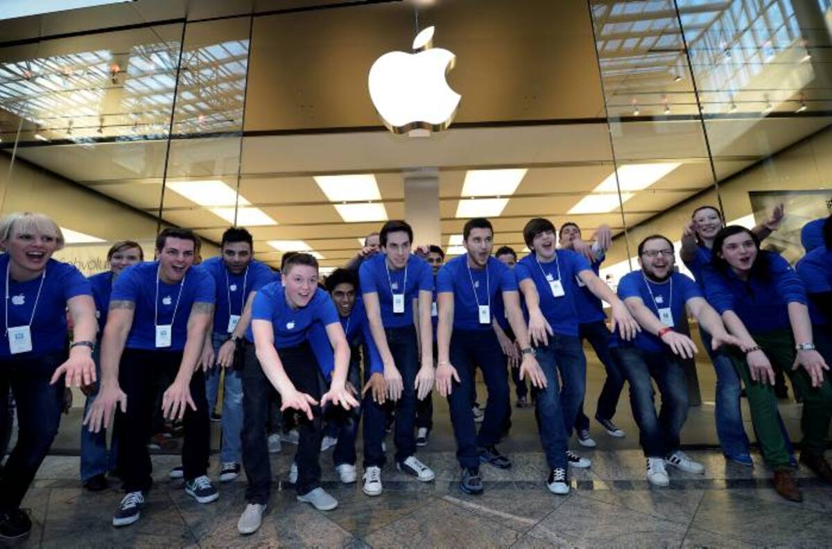 Apple es la empresa con mayor capitalización de mercado en la historia empresarial del mundo. AP Martin Meissner