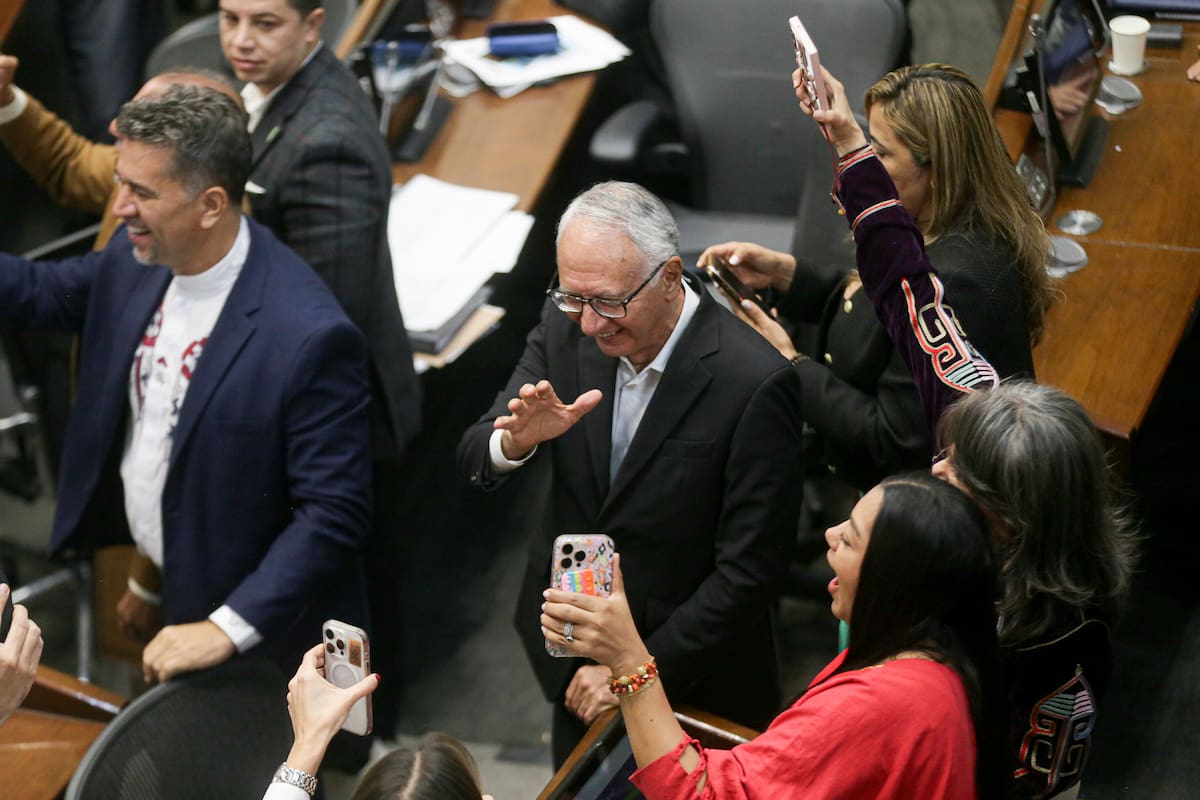 Bogotá. Junio 17 de 2025. En el Senado de la República fue aprobada la ponencia mayoritaria de la Reforma Laboral. (Colprensa - Lina Gasca)