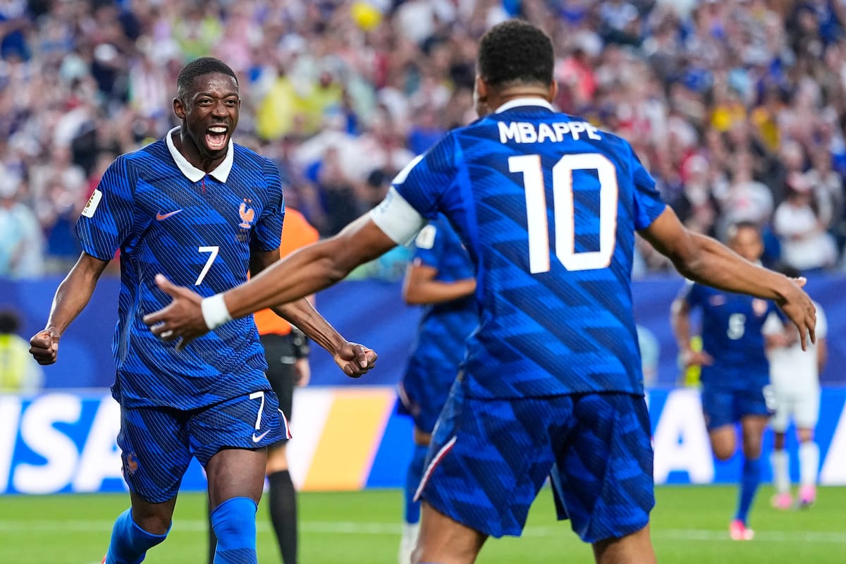 Mundial: regalo a Kylian Mbappé, quien marca el segundo para Francia