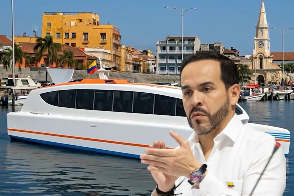 Aquabus en Cartagena: De la Espriella pide crear normas de transporte acuático
