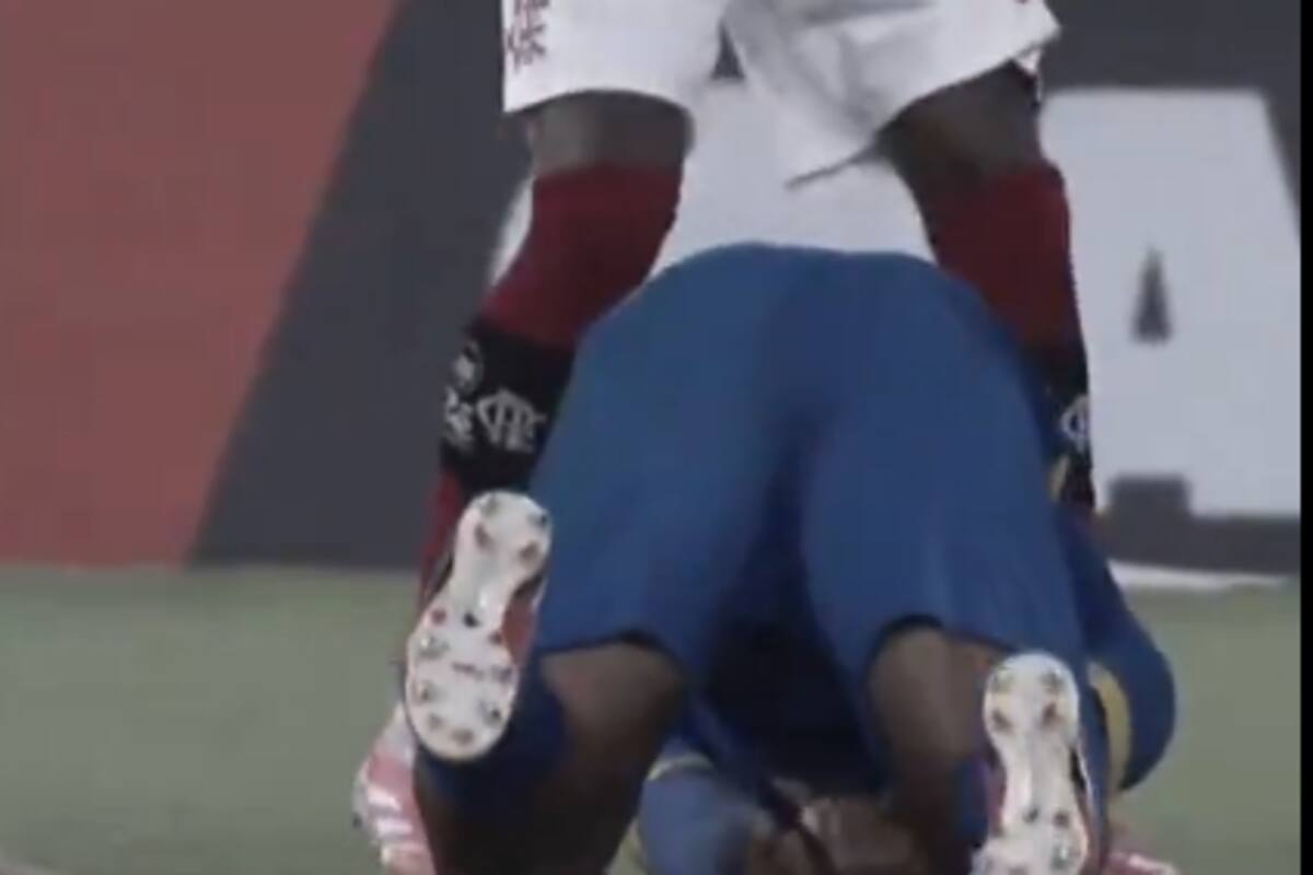 Video: jugador se desploma en pleno partido en Brasil