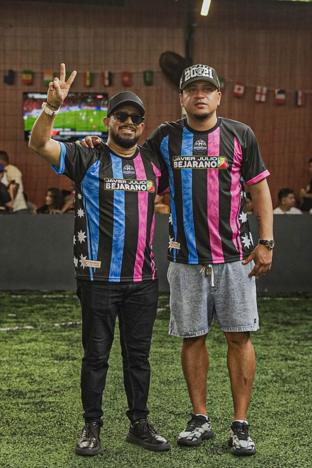 Aquí los organizadores del torneo. // CORTESIA