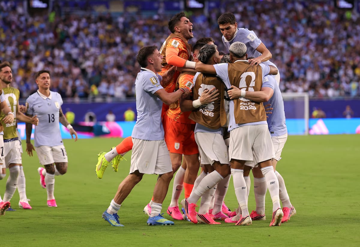 Uruguay rescató un punto en su partidazo contra Arabia Saudí. //Foto, EFE: CRISTOBAL HERRERA-ULASHKEVICH