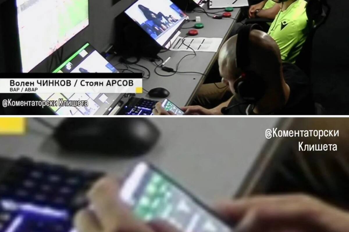 Árbitro del VAR es captado revisando páginas de apuestas deportivas