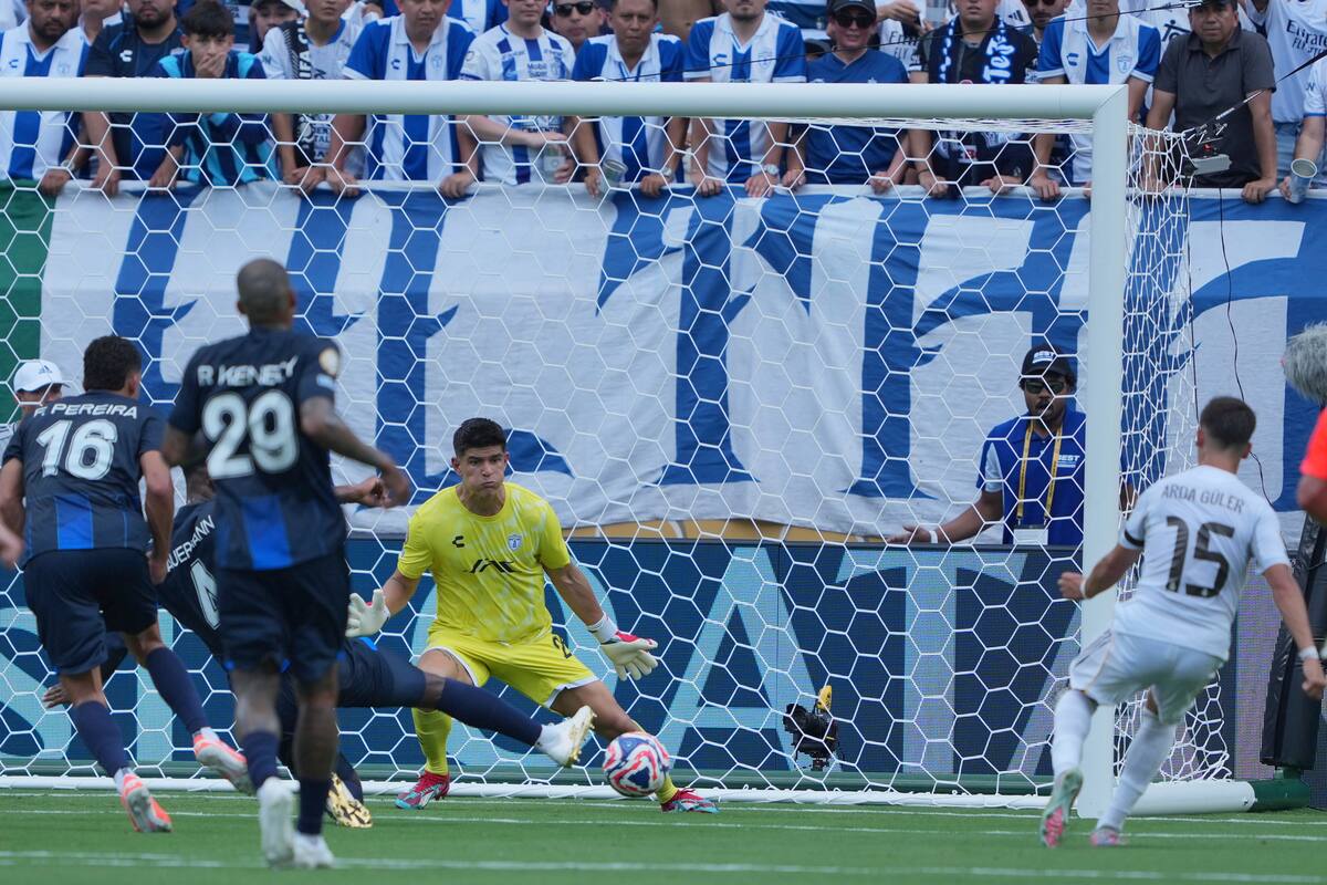 Real Madrid logró sumar de a tres en el Mundial de Clubes frente a un terrible Pachuca. //Foto, AP: Chris Carlson