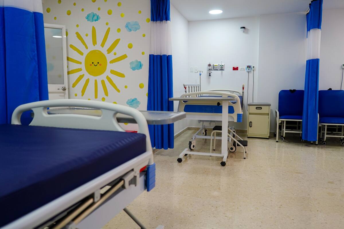 Áreas del Hospital de Canapote. // Foto: Alcaldía de Cartagena