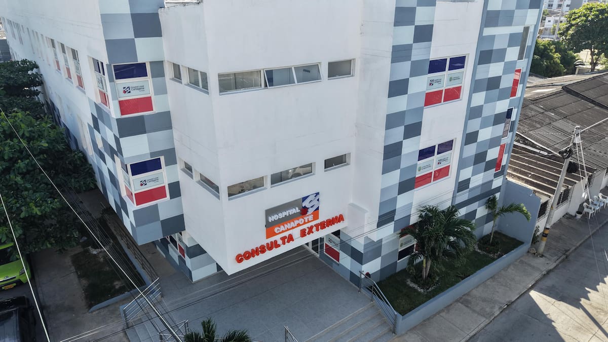 Hospital de Canapote. // Foto: Alcaldía de Cartagena