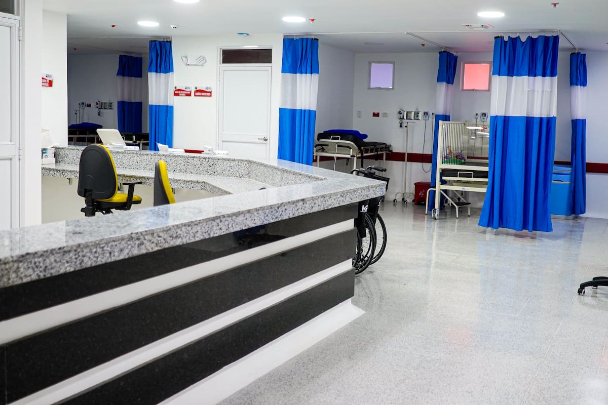 Áreas del Hospital de Canapote. // Foto: Alcaldía de Cartagena