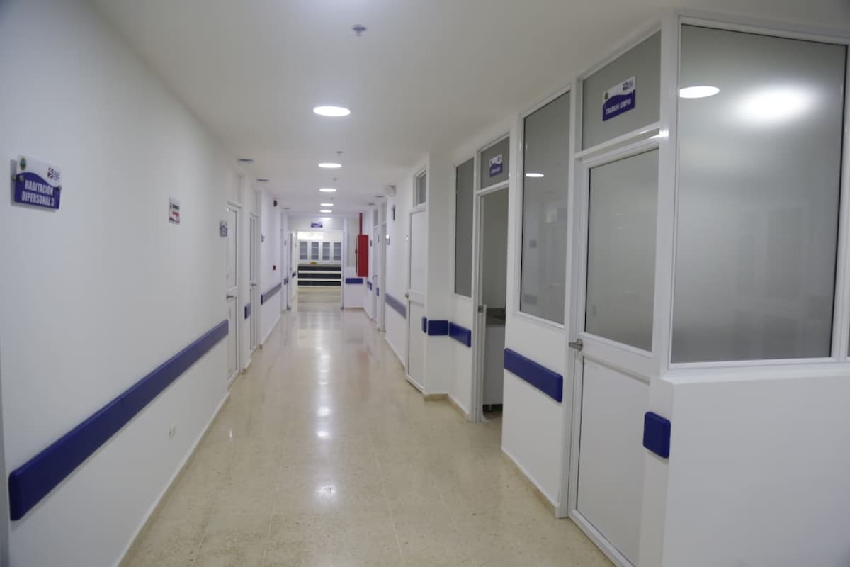 Áreas del Hospital de Canapote. // Foto: Luis Herrán - El Universal