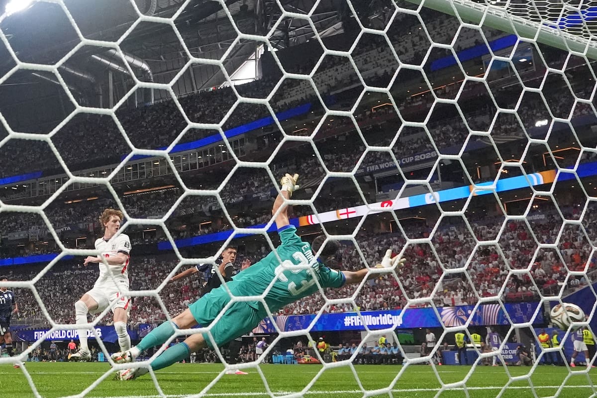 Video: el gol de Inglaterra ante Argentina en las semifinales del Mundial 2026
