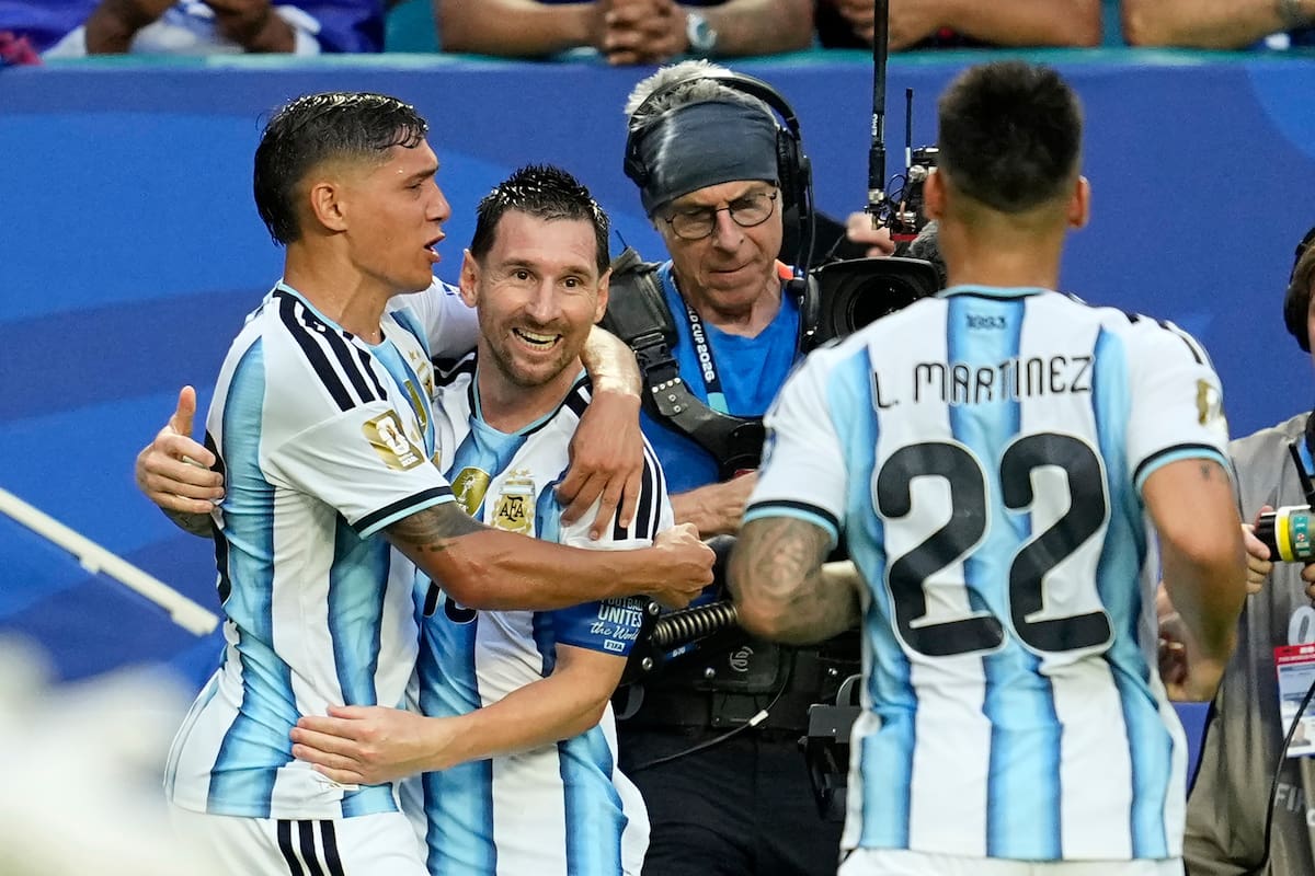 Lionel Messi había puesto en ventaja a Argentina sobre Cabo Verde en el duelo por dieciseisavos de final en el Mundial. //Foto, AP: George Walker IV