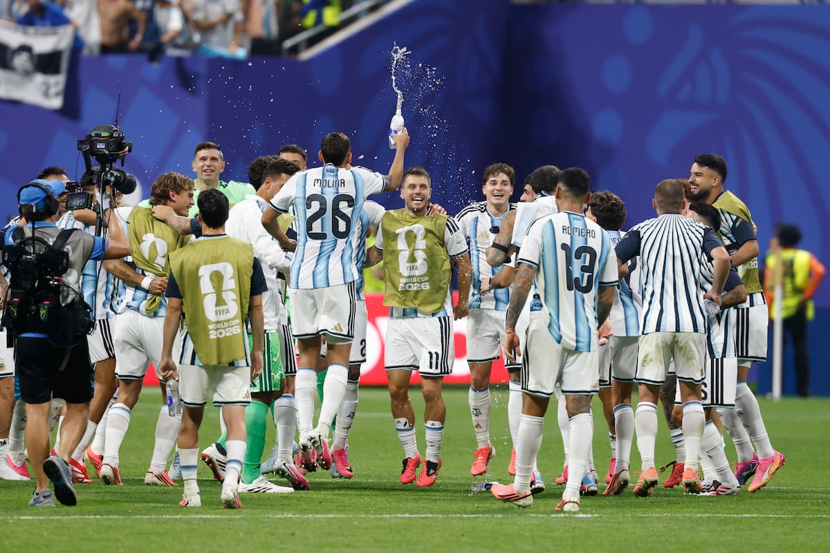 Argentina se metió en los cuartos de final del Mundial en México, Estados Unidos y Canadá 2026. //Foto, AP: Erik S. Lesser