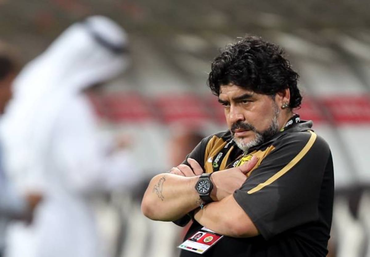 Diego Armando Maradona. AFP KARIM SAHIB