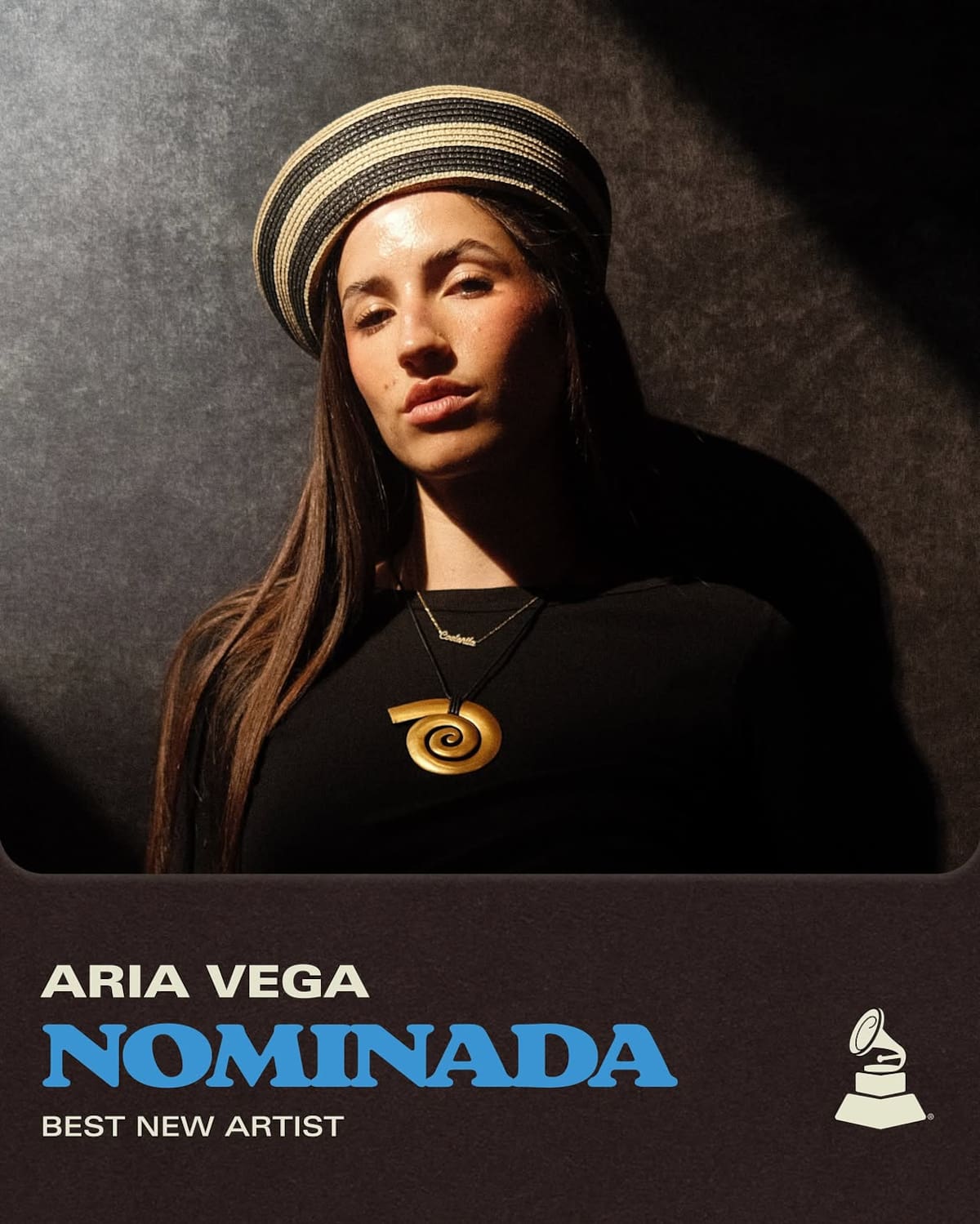 Aria Vega nominada a los Latin Grammys. //Foto: @ariavegamusic.
