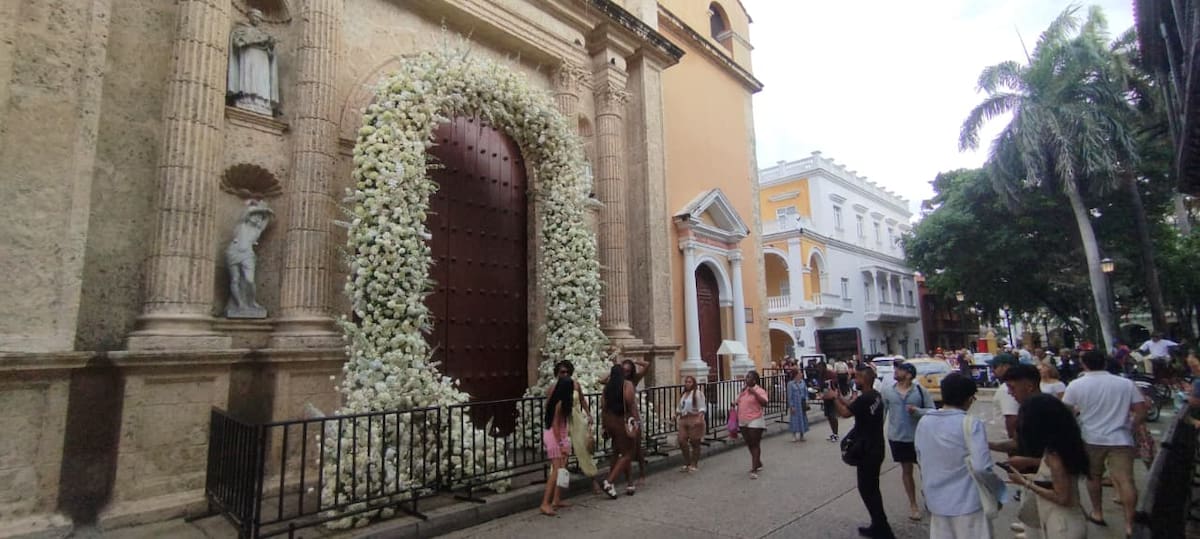 Ariadna Gutiérrez se casa hoy en Cartagena. // Óscar Díaz - El Universal