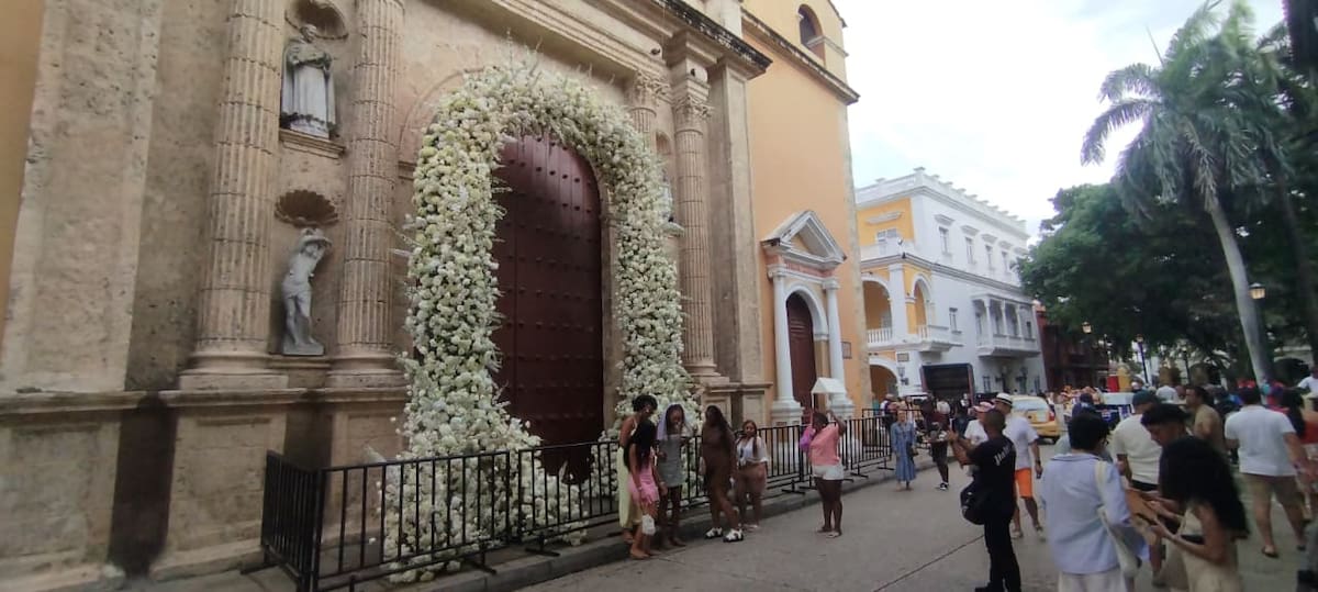 Ariadna Gutiérrez se casa hoy en Cartagena. // Óscar Díaz - El Universal