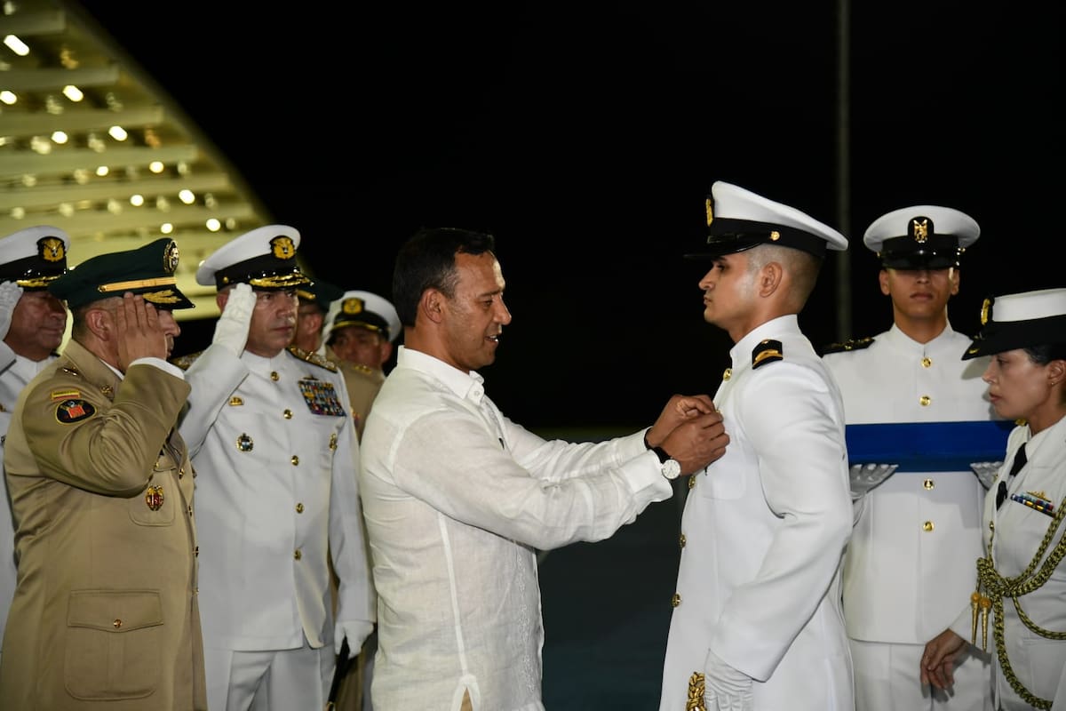 Armada de Colombia suma 91 oficiales para proteger la soberanía marítima y fluvial. // Foto: cortesía de la Escuela Naval