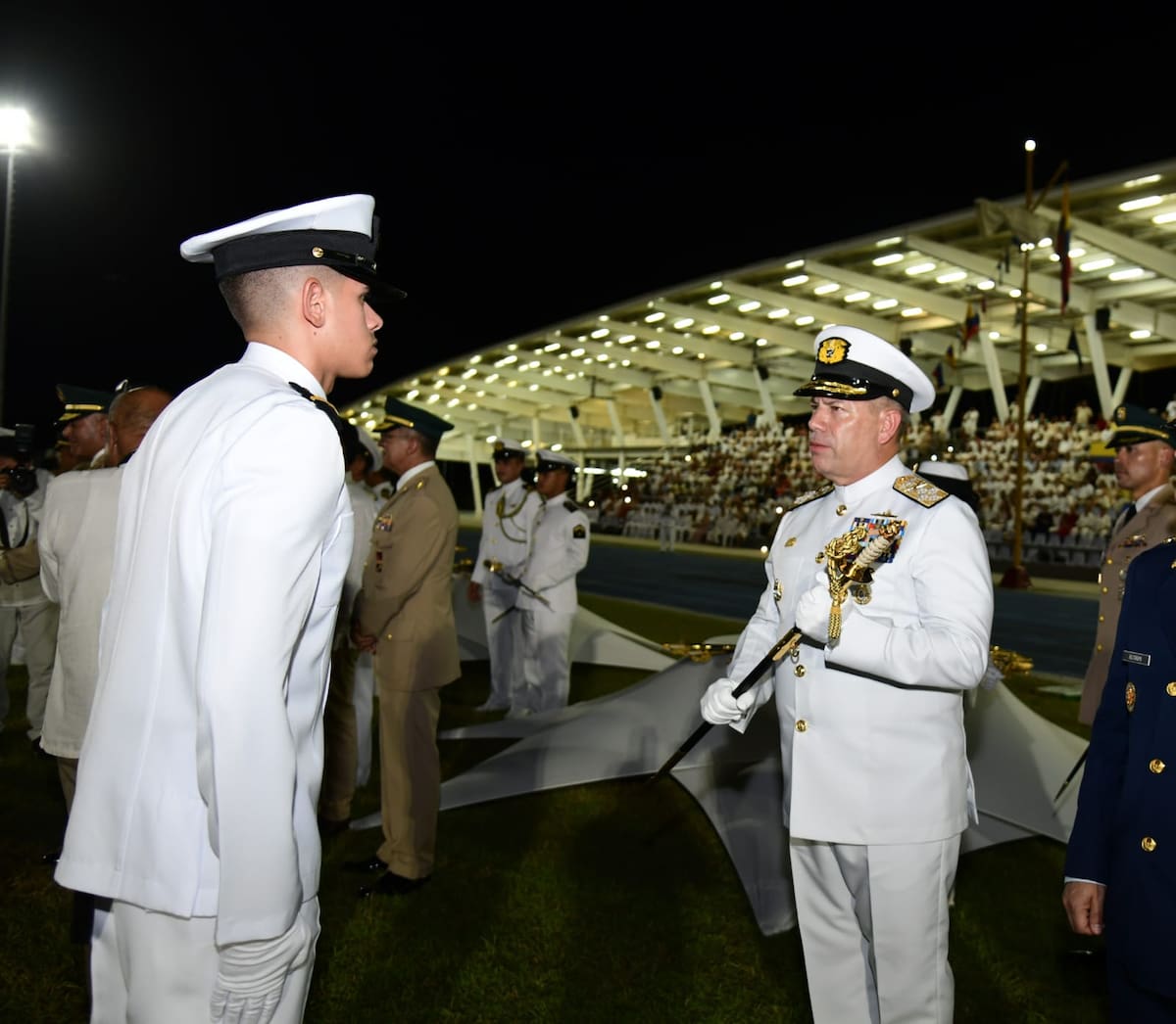 Armada de Colombia suma 91 oficiales para proteger la soberanía marítima y fluvial. // Foto: cortesía de la Escuela Naval