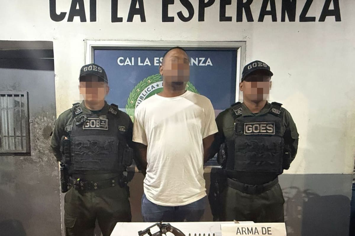 ¿Qué hacía alias ‘El Confite’ con un revólver en Las Delicias? Esto dijo la Policía