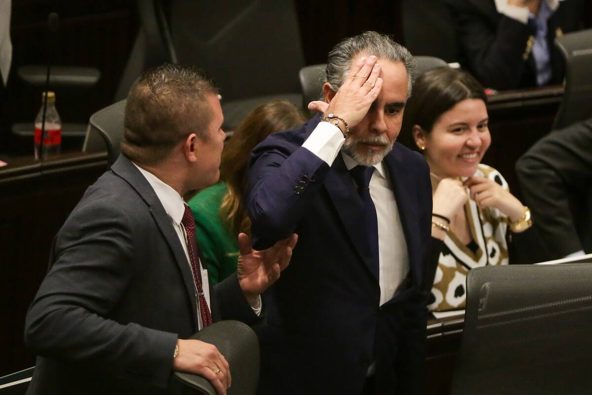 Bogotá. Febrero 25 de 2025. Al congreso de la República asiste Armando Benedetti, designado como nuevo Ministro de Interior. (Colprensa - Catalina Olaya )