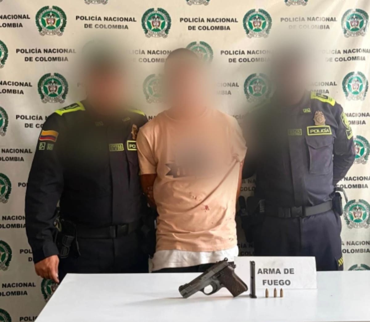 Controles en ocho sectores dejan cinco capturados en El Carmen de Bolívar.