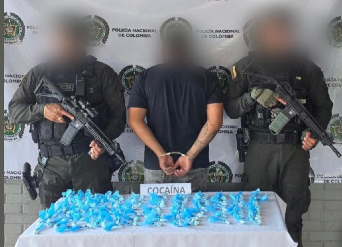 Armas, drogas y hurto: cinco capturados en ofensiva policial en El Carmen de Bolívar.