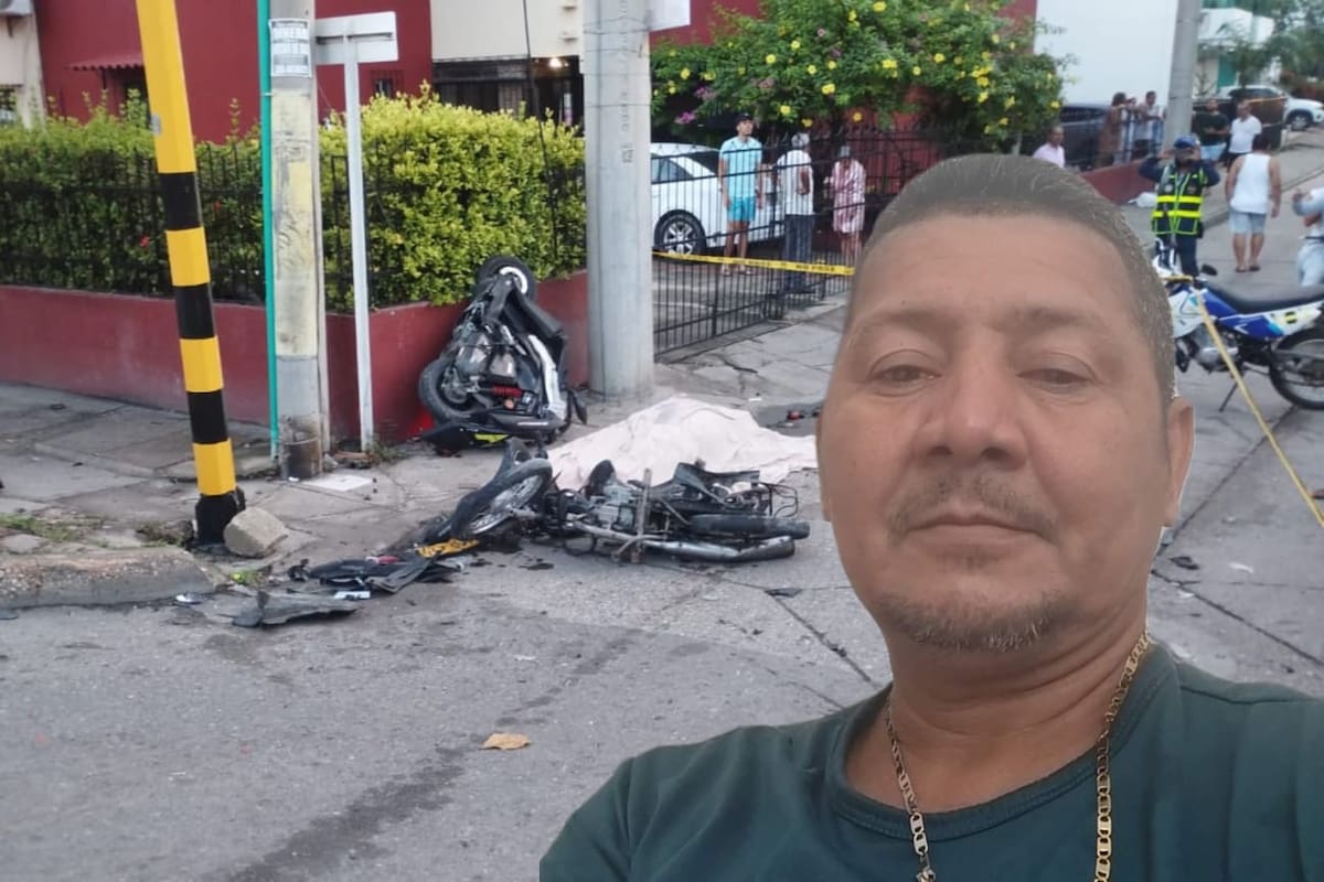 Iba al trabajo y carro lo mató esperando que cambiara el semáforo en El Recreo