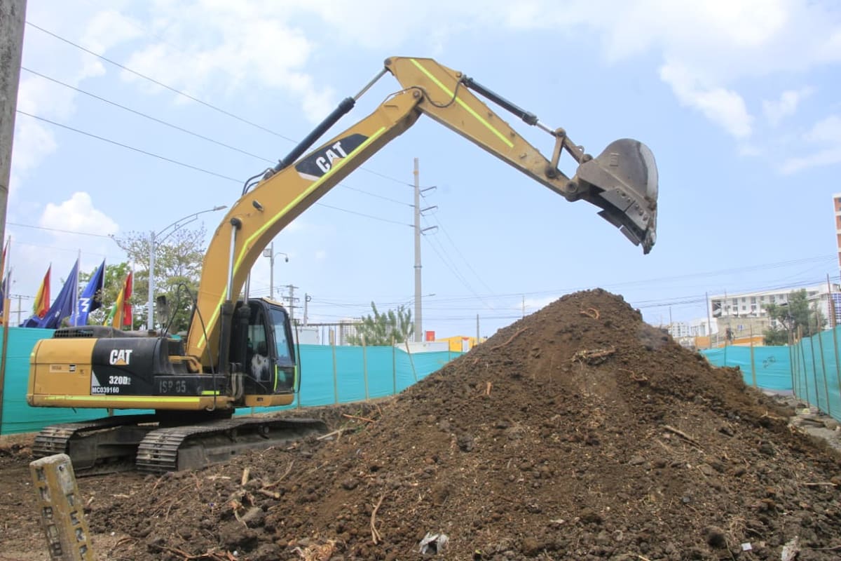 Arrancan obras del Intercambiador de La Carolina en Cartagena. // Foto: Julio Castaño - El Universal