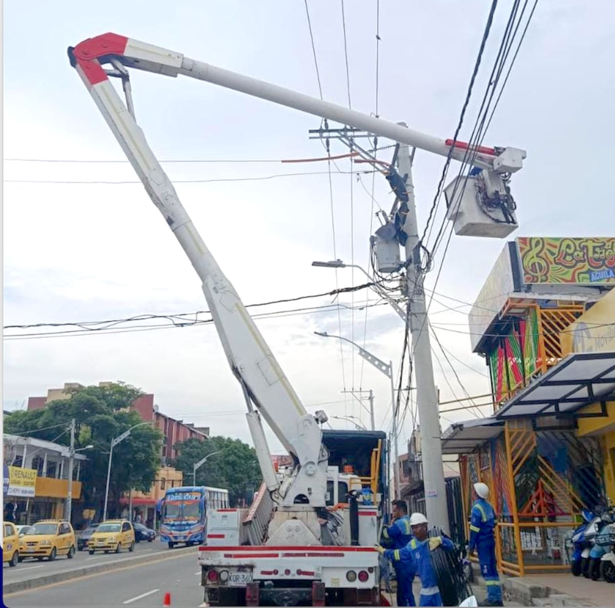 La empresa air-e Intervenida anuncio que este martes 15 de julio estará realizando mantenimiento en Soledad, Barranquilla y Baranoa.//Cortesía.