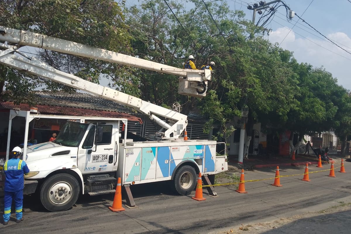 Estos son los cortes de energía para este jueves 13 de junio en Atlántico