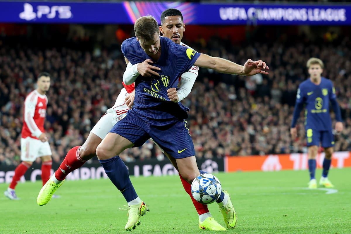 Atlético Madrid y Arsenal se vuelven a enfrentar en la presente edición de la Champions League. //Foto, EFE: NEIL HALL