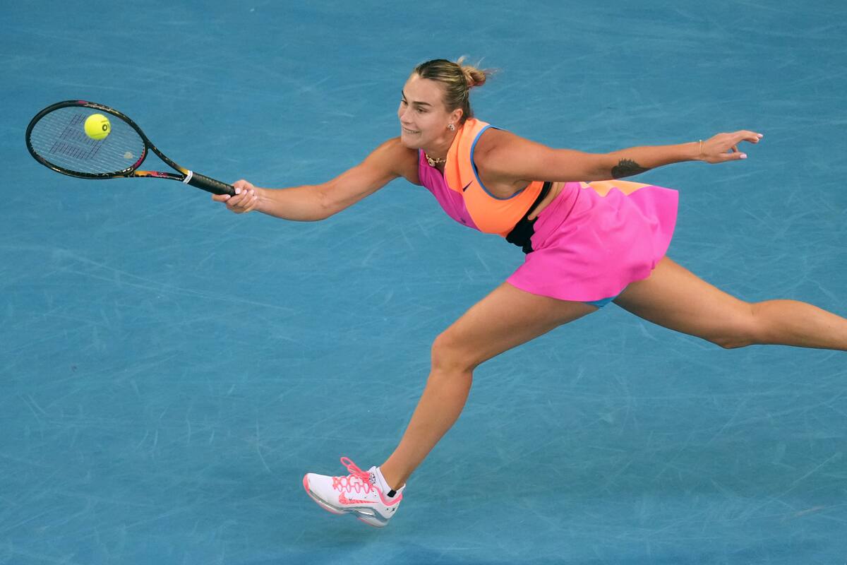 Aryna Sabalenka logró su cupo para la final del Abierto de Australia