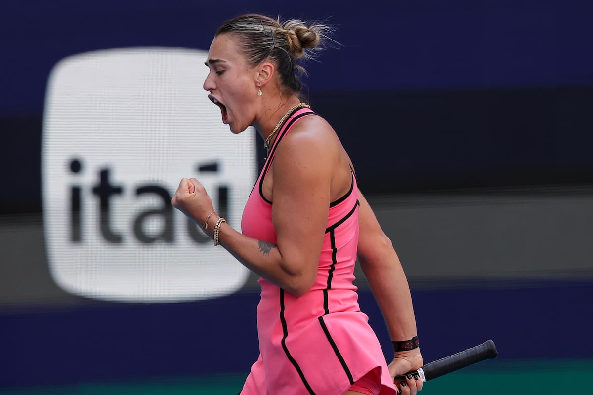 Abierto de Miami: Aryna Sabalenka venció a Coco Gauff y es la campeona