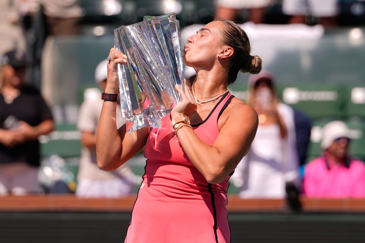 Indian Wells: Aryna Sabalenka derrotó a Elena Rybakina y se quedó con el título