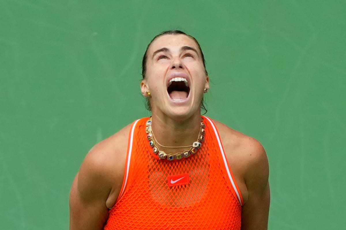 Video: ¡Aryna Sabalenka rompió su raqueta en terrible enfado tras perder el US Open!
