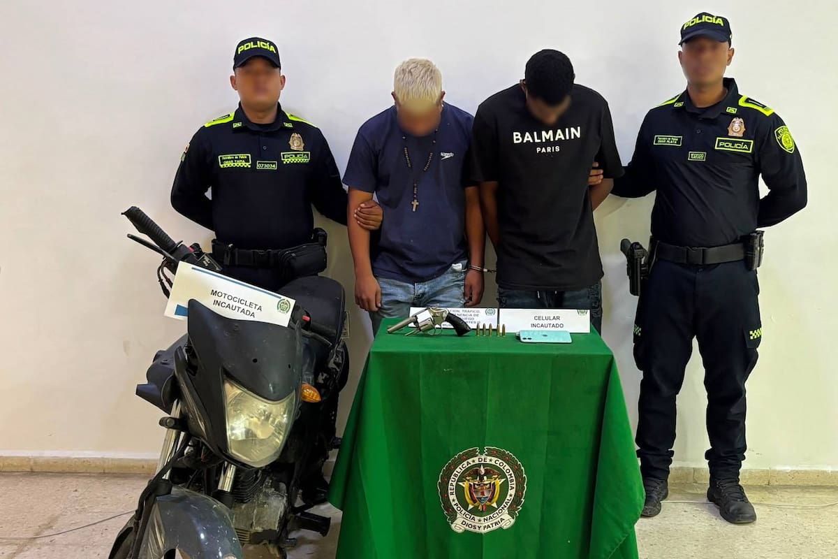 Capturan a alias ‘Migue’ y ‘Jailer’ con más de 130 dosis de cocaína en Turbaco