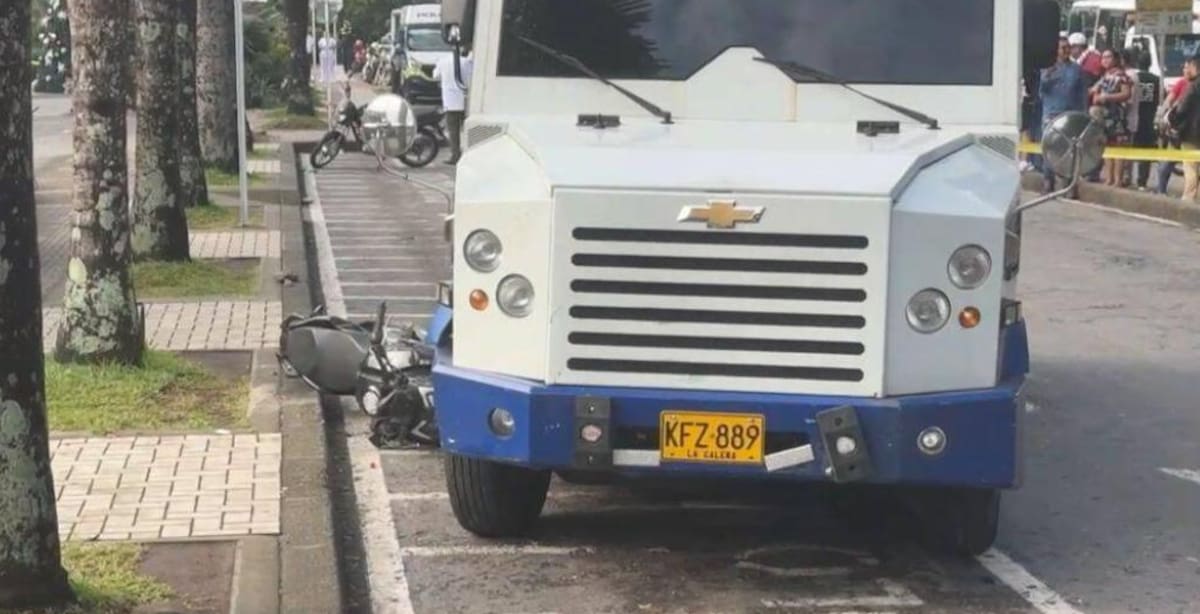 Asalto a carro de valores en diciembre de 2023. // Foto: El Tiempo