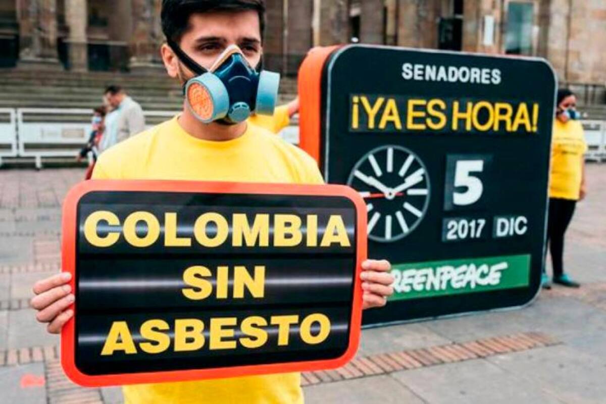 El 1 de enero entró en vigencia la prohibición de asbesto en Colombia