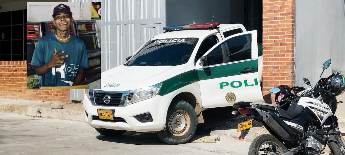 Eduardo Enrique Posada, asesinado en la tarde de este sábado, en Turbaco, en Bolívar. // Foto: El Universal y tomada de Facebook.