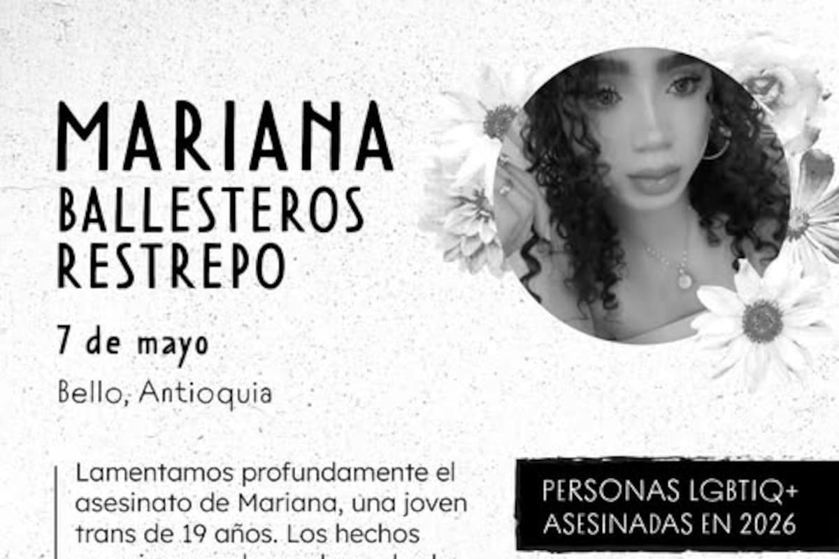 Mariana Ballesteros, la joven trans asesinada cuando salía de su casa