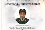 Sicarios en moto mataron a la patrullera Yenifer Ordóñez: estaba en su día de descanso