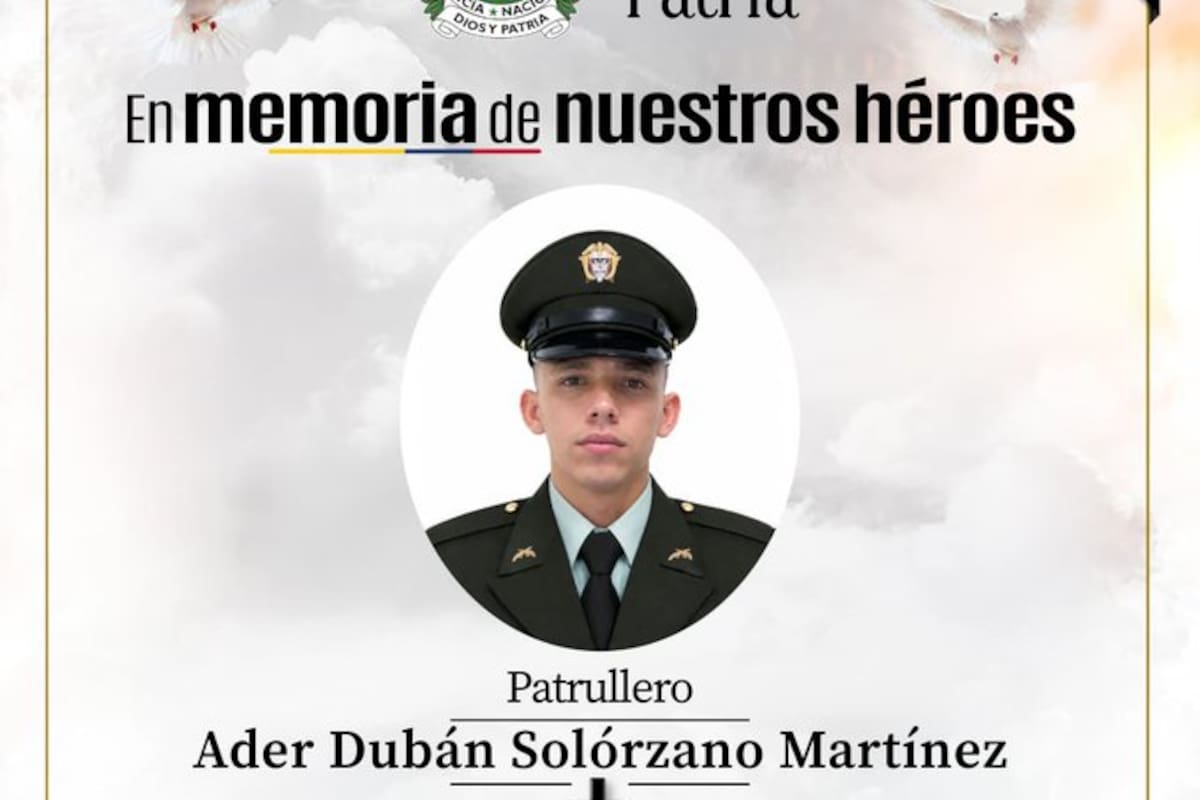 ¡Cumpliendo con su deber! Ader Solórzano, el policía que murió al enfrentarse a un atracador