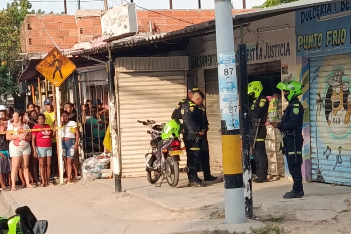 Sicarios en moto acaban con la vida de un hombre en el barrio El Pozón