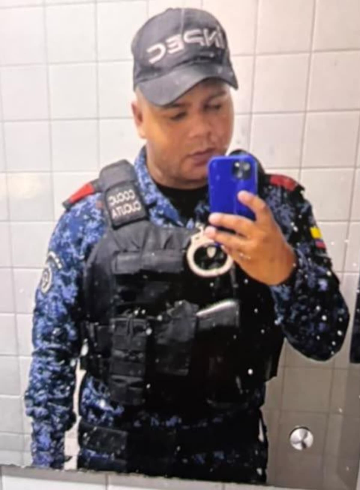 El dragoneante Bryan Rangel Saavedra fue asesinado a tiros en la noche de este lunes 12 de octubre. //FOTO: X