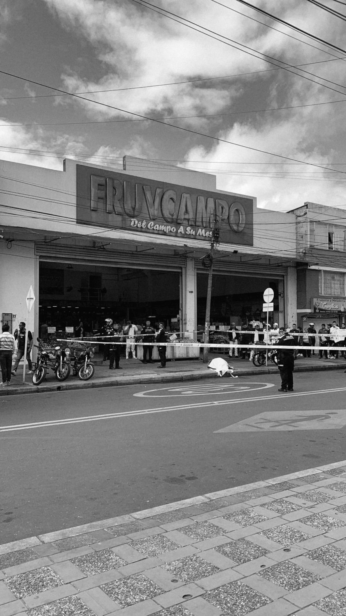 Asesinato de José Victor Rojas Gonzalez en Bogotá. // Foto de redes sociales